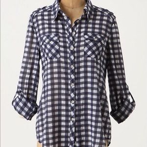 Anthropologie Sanctuary Cissus Button Up